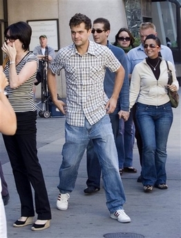 Joshua Jackson in Toronto for the Toronto International Film Festival Joshua Jackson in Toronto for the Toronto International Film Festival